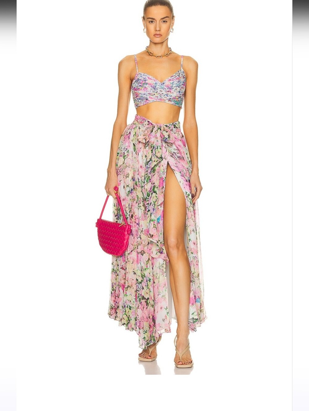 Rococo Sand Mist Maxi Skirt‎